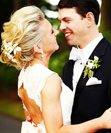 bride hair