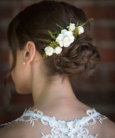 bride hair